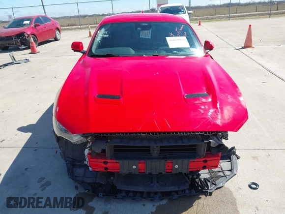 2022 Ford Mustang EcoBoost z VIN 1FA6P8TH1N5101036, wystawiony jako IAAI lot #41629909 z przebiegiem 39 781 mil mil oraz . Historia ofert i sprzedaży dostępna na DreamBid. Obrazek 12.