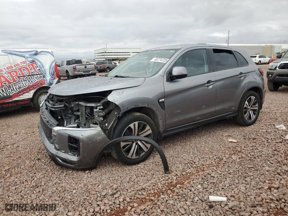 2022 Mitsubishi Outlander Sport ES with VIN JA4APUAU7NU006929, listed as a Copart auction lot 48774725 with 39,534 mi miles and Salvage Title. Bid and sale history available at carsss.com. Image 1.