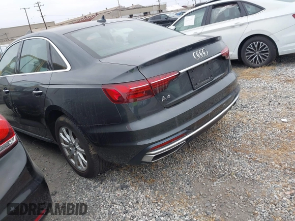 2020 Audi A4 Premium z VIN WAUGMAF46LN004092, wystawiony jako IAAI lot #42078484 z przebiegiem 53 273 mil mil oraz . Historia ofert i sprzedaży dostępna na DreamBid. Obrazek 3.