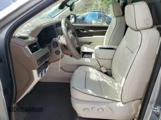 2024 GMC Yukon XL Denali with VIN 1GKS2JKL4RR226295, listed as a Copart auction lot 76113274 with 6,676 mi miles and Salvage Title. Bid and sale history available at carsss.com. Image 7.