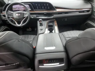 2023 Cadillac Escalade ESV 4WD Sport Platinum z VIN 1GYS4RKL1PR156900, wystawiony jako Copart lot #56356725 z przebiegiem 107 759 mil mil oraz Czysty tytuł • Clean title. Historia ofert i sprzedaży dostępna na DreamBid. Obrazek 8.