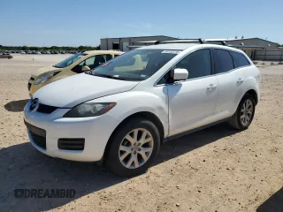 2008 Mazda CX-7 Grand Touring z VIN JM3ER29L980196768, wystawiony jako Copart lot #55152215 z przebiegiem 171 893 mil mil oraz Tytuł czysty. Historia ofert i sprzedaży dostępna na DreamBid. Obrazek 1.