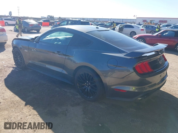 2019 Ford Mustang GT with VIN 1FA6P8CF4K5176680, listed as a IAAI auction lot 41485516 with 59,278 mi miles and . Bid and sale history available at DreamBid. Image 3.