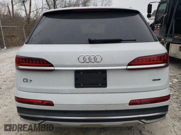 2023 Audi Q7 Premium z VIN WA1AXBF78PD012961, wystawiony jako Copart lot #83528094 z przebiegiem 31 698 mil mil oraz Szkoda całkowita • Salvage title. Historia ofert i sprzedaży dostępna na DreamBid. Obrazek 6.