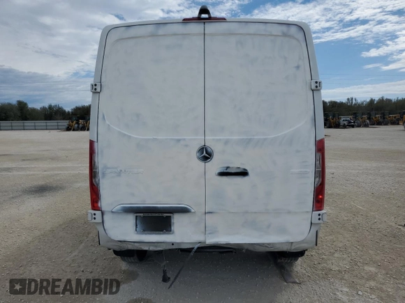 2021 Mercedes-Benz Sprinter Cargo with VIN W1Y70BGY1MT061122, listed as a Copart auction lot 45013915 with 58,631 mi miles and Salvage Title. Bid and sale history available at carsss.com. Image 6.