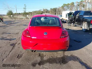 2017 Volkswagen Beetle 1.8T Fleet with VIN 3VWF17AT8HM609304, listed as a IAAI auction lot 41239011 with 68,318 mi miles. Bid and sale history available at carsss.com. Image 16.