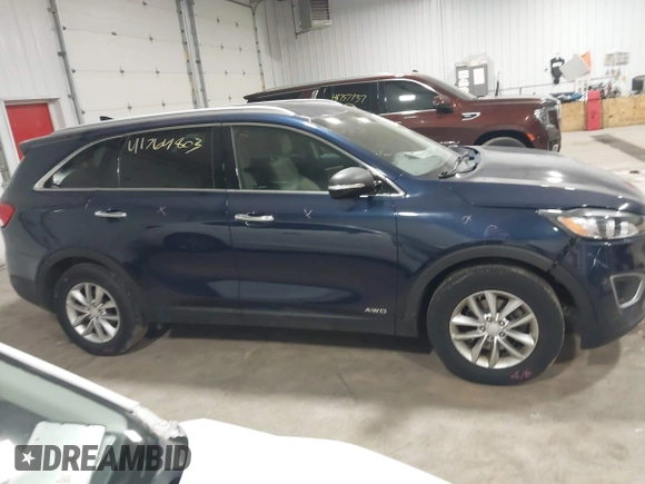 2017 Kia Sorento LX with VIN 5XYPGDA33HG293554, listed as a IAAI auction lot 41764803 with 114,673 mi miles and . Bid and sale history available at DreamBid. Image 13.