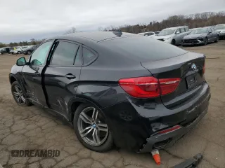 2019 BMW X6 xDrive35i with VIN 5UXKU2C5XK0Z62856, listed as a Copart auction lot 49813375 with 87,183 mi miles and Salvage Title. Bid and sale history available at carsss.com. Image 2.