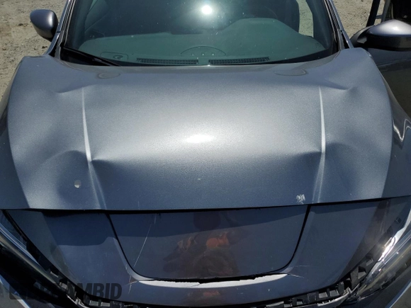 2024 Nissan LEAF S with VIN 1N4AZ1BV2RC551010, listed as a Copart auction lot 59508015 with 18,674 mi miles and Salvage title. Bid and sale history available at DreamBid. Image 11.
