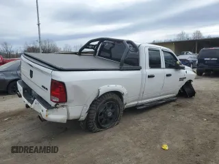 2014 Ram 1500 Tradesman with VIN 1C6RR7FT4ES299860, listed as a Copart auction lot 51069095 with 0 mi miles and Salvage Title. Bid and sale history available at carsss.com. Image 3.