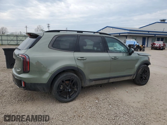 2024 Kia Telluride EX X-Line с VIN 5XYP3DGC7RG454296, выставлен на аукционе Copart как лот 53647215 с пробегом 22 825 миль миль и Списание • Salvage title. История ставок и продаж доступна на DreamBid. Изображение 3.