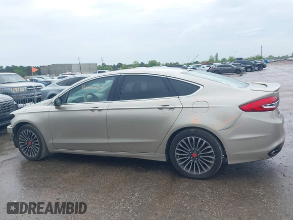 2018 Ford Fusion Titanium with VIN 3FA6P0D9XJR241859, listed as a IAAI auction lot 41893946 with 125,189 mi miles and . Bid and sale history available at DreamBid. Image 15.