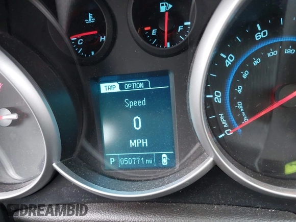 2014 Chevrolet Cruze LS with VIN 1G1PA5SG7E7218513, listed as a IAAI auction lot 42265356 with 50,771 mi miles and . Bid and sale history available at DreamBid. Image 15.