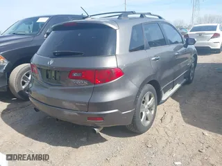 2008 Acura RDX with VIN 5J8TB18208A010067, listed as a IAAI auction lot 42094217 with 166,097 mi miles. Bid and sale history available at carsss.com. Image 4.
