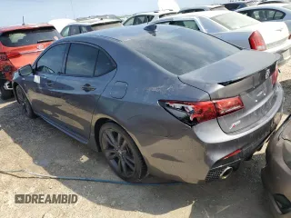 2020 Acura TLX w/A-Spec Pkg with VIN 19UUB3F69LA001401, listed as a Copart auction lot 74666004 with 0 mi miles and Salvage Title. Bid and sale history available at carsss.com. Image 2.