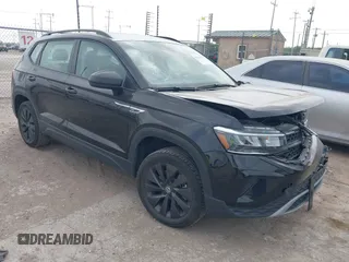 2024 Volkswagen Taos S с VIN 3VV5X7B23RM001812, выставлен на аукционе IAAI как лот 42313557 с пробегом 46 396 миль миль и . История ставок и продаж доступна на DreamBid. Изображение 1.