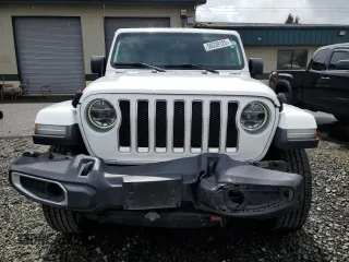 2020 Jeep Wrangler Unlimited Sahara with VIN 1C4HJXEG1LW197700, listed as a Copart auction lot 56539125 with 66,895 mi miles and Salvage title. Bid and sale history available at DreamBid. Image 5.