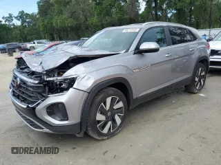 2024 Volkswagen Atlas SE z VIN 1V2WE2CA1RC237957, wystawiony jako Copart lot #56214445 z przebiegiem 1 436 mil mil oraz Szkoda całkowita • Salvage title. Historia ofert i sprzedaży dostępna na DreamBid. Obrazek 1.