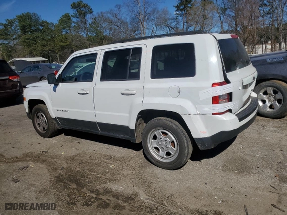 2015 Jeep Patriot Altitude Edition with VIN 1C4NJPBA5FD280792, listed as a Copart auction lot 46883455 with 166,784 mi miles and Salvage Title. Bid and sale history available at carsss.com. Image 2.