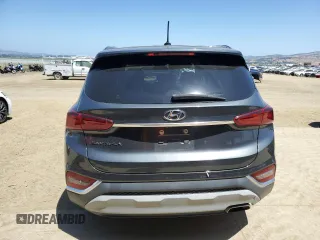 2020 Hyundai Santa Fe SE with VIN 5NMS23AD1LH175836, listed as a Copart auction lot 58008415 with 58,811 mi miles and Salvage title. Bid and sale history available at DreamBid. Image 6.