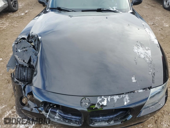 2005 BMW Z4 2.5i with VIN 4USBT335X5LR71029, listed as a Copart auction lot 42146655 with 80,813 mi miles and Salvage Title. Bid and sale history available at carsss.com. Image 11.