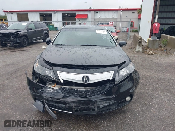 2012 Acura TL Tech Auto with VIN 19UUA8F56CA036856, listed as a IAAI auction lot 41263843 with 63,716 mi miles. Bid and sale history available at carsss.com. Image 12.