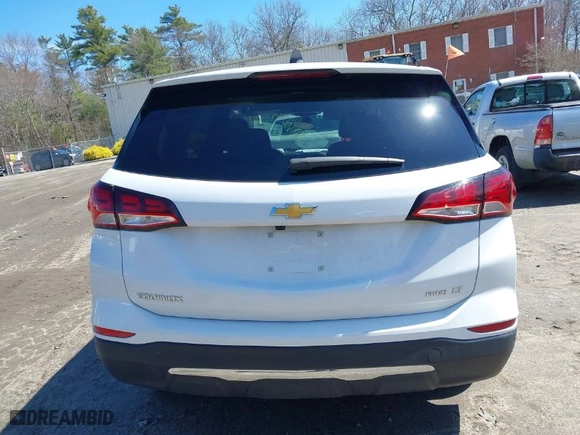 2024 Chevrolet Equinox LT with VIN 3GNAXUEG2RL348046, listed as a IAAI auction lot 42028243 with 12,741 mi miles. Bid and sale history available at carsss.com. Image 16.