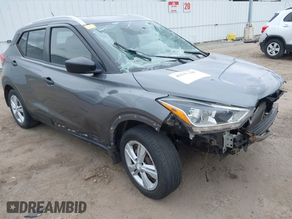 2018 Nissan Kicks S with VIN 3N1CP5CU6JL541386, listed as a IAAI auction lot 42147648 with 95,676 mi miles and . Bid and sale history available at DreamBid. Image 1.
