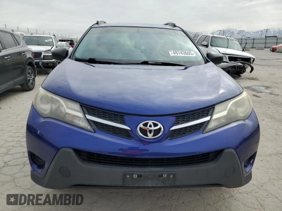 2015 Toyota RAV4 LE with VIN 2T3BFREV8FW382816, listed as a Copart auction lot 49743605 with 0 mi miles and Salvage Title. Bid and sale history available at carsss.com. Image 5.