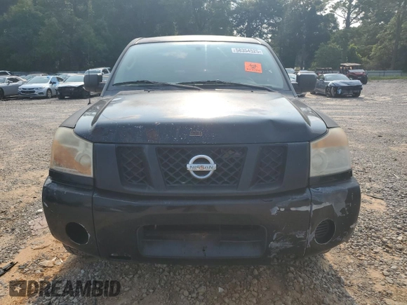 2010 Nissan Titan S with VIN 1N6AA0CH8AN321630, listed as a Copart auction lot 58354525 with 190,570 mi miles and Salvage title. Bid and sale history available at DreamBid. Image 5.
