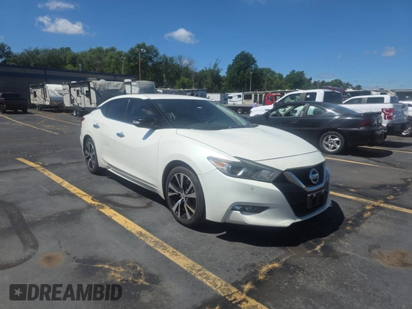 2018 Nissan Maxima SL with VIN 1N4AA6AP2JC371232, listed as a Copart auction lot 62869195 with 142,450 mi miles and Clean title. Bid and sale history available at DreamBid. Image 1.
