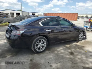 2014 Nissan Maxima SV z VIN 1N4AA5AP1EC439990, wystawiony jako Copart lot #53460495 z przebiegiem 145 277 mil mil oraz Szkoda całkowita • Salvage title. Historia ofert i sprzedaży dostępna na DreamBid. Obrazek 3.