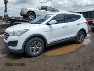 2014 Hyundai Santa Fe z VIN 5XYZTDLB3EG193099, wystawiony jako Copart lot #58492035 z przebiegiem 197 240 mil mil oraz Szkoda całkowita • Salvage title. Historia ofert i sprzedaży dostępna na DreamBid. Obrazek 1.