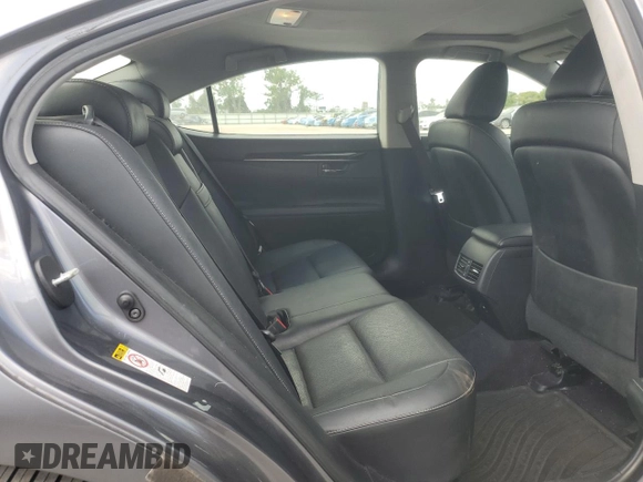 2015 Lexus ES with VIN JTHBK1GG2F2176765, listed as a Copart auction lot 54207485 with 106,281 mi miles and Salvage Title. Bid and sale history available at carsss.com. Image 10.