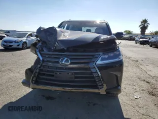 2019 Lexus LX with VIN JTJHY7AX3K4298472, listed as a Copart auction lot 63319064 with 56,567 mi miles and Salvage Title. Bid and sale history available at carsss.com. Image 5.