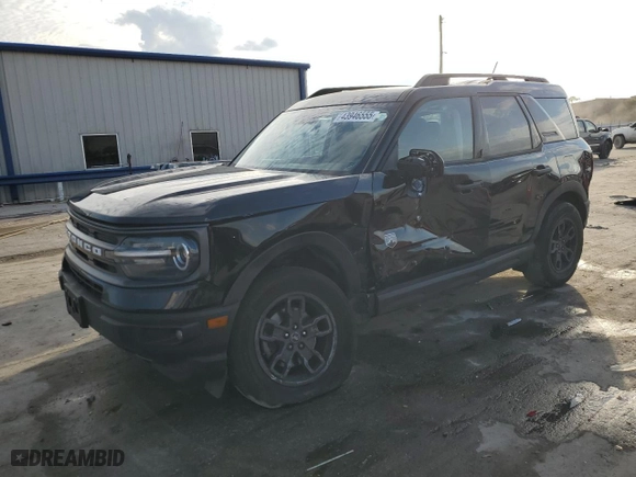 2021 Ford Bronco Sport Big Bend with VIN 3FMCR9B65MRA82785, listed as a Copart auction lot 43946555 with NaN miles and Non Repairable. Bid and sale history available at carsss.com. Image 1.