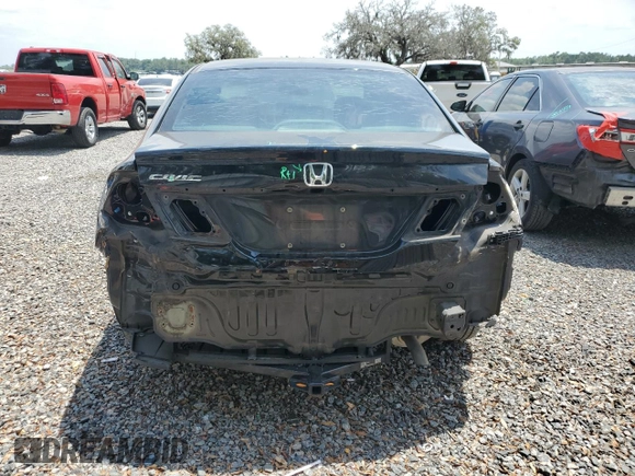 2015 Honda Civic Sedan LX with VIN 19XFB2F5XFE111531, listed as a Copart auction lot 52566505 with 145,226 mi miles and Non Repairable. Bid and sale history available at carsss.com. Image 6.