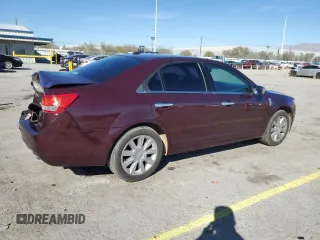 2012 Lincoln MKZ with VIN 3LNHL2JC7CR833941, listed as a Copart auction lot 89168565 with 120,354 mi miles and Salvage Title. Bid and sale history available at DreamBid. Image 3.
