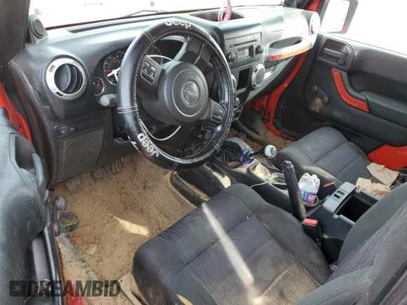 2011 Jeep Wrangler Rubicon with VIN 1J4BA6D18BL619243, listed as a Copart auction lot 74957024 with 268,015 mi miles and Salvage Title. Bid and sale history available at carsss.com. Image 8.