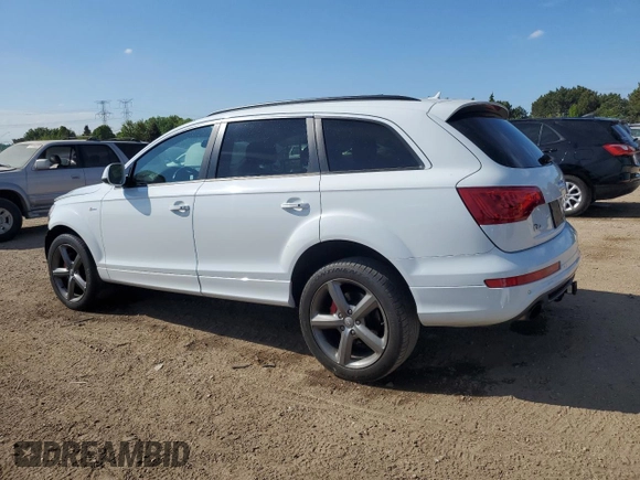 2015 Audi Q7 S line Prestige z VIN WA1DGAFEXFD006387, wystawiony jako Copart lot #56710715 z przebiegiem 193 449 mil mil oraz Szkoda całkowita • Salvage title. Historia ofert i sprzedaży dostępna na DreamBid. Obrazek 2.