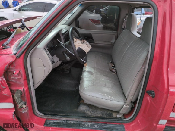 1996 Ford Ranger XL with VIN 1FTCR10A4TPA48453, listed as a Copart auction lot 45501335 with 159,684 mi miles and Salvage Title. Bid and sale history available at carsss.com. Image 7.