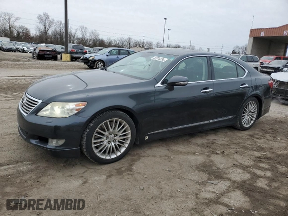 2011 Lexus LS 460 z VIN JTHBL5EF4B5103792, wystawiony jako Copart lot #42876635 z przebiegiem 127 906 mil mil oraz Szkoda całkowita • Salvage title. Historia ofert i sprzedaży dostępna na DreamBid. Obrazek 1.