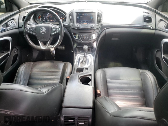 2014 Buick Regal GS with VIN 2G4GU5GX1E9226818, listed as a Copart auction lot 55704254 with 70,290 mi miles and Salvage Title. Bid and sale history available at DreamBid. Image 8.