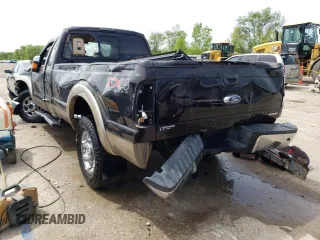 2013 Ford F-250 XL with VIN 1FT7X2B6XDEA50985, listed as a Copart auction lot 53409724 with 104,965 mi miles and Salvage Title. Bid and sale history available at DreamBid. Image 2.