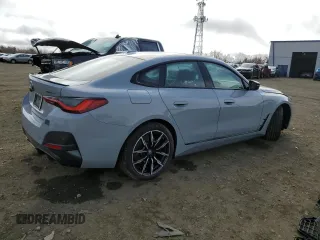 2023 BMW i4 eDrive40 z VIN WBY73AW04PFN71418, wystawiony jako Copart lot #49270665 z przebiegiem Nie podano mil oraz Szkoda całkowita • Salvage title. Historia ofert i sprzedaży dostępna na DreamBid. Obrazek 3.