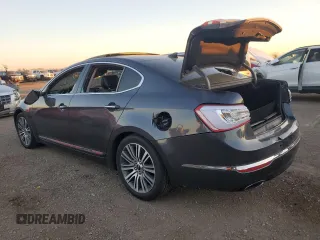 2015 Kia Cadenza Premium with VIN KNALN4D75F5193364, listed as a Copart auction lot 80138984 with 61,361 mi miles and Salvage Title. Bid and sale history available at carsss.com. Image 2.