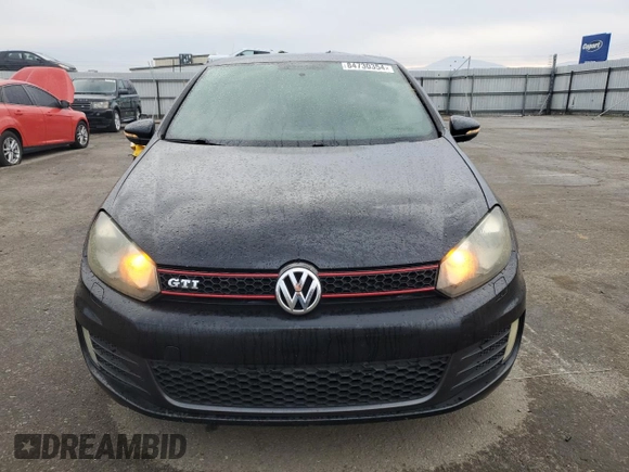 2010 Volkswagen GTI w/Sunroof with VIN WVWEV7AJ5AW127607, listed as a Copart auction lot 84730354 with 189,492 mi miles and Salvage Title. Bid and sale history available at carsss.com. Image 5.