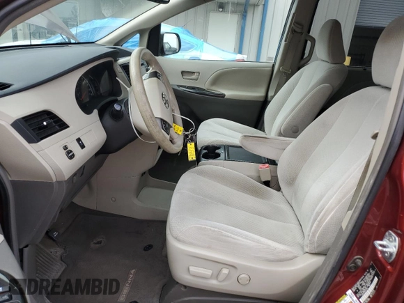 2014 Toyota Sienna LE AAS with VIN 5TDKK3DC9ES479130, listed as a Copart auction lot 57295025 with 207,850 mi miles and Non repairable. Bid and sale history available at DreamBid. Image 7.