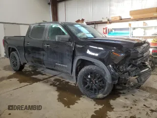 2024 GMC Sierra 1500 Pro with VIN 1GTUUAED3RZ214173, listed as a Copart auction lot 83195384 with 0 mi miles and Salvage Title. Bid and sale history available at carsss.com. Image 4.