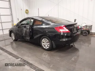 2012 Honda Civic Cpe LX with VIN 2HGFG3B55CH559433, listed as a IAAI auction lot 42045526 with 152,159 mi miles. Bid and sale history available at carsss.com. Image 3.
